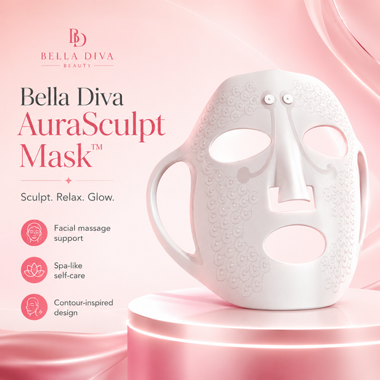 AuraSculpt Mask™ | Anti-Aging 10-Min Spa & Circulation Boost