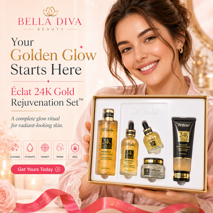 24K Gold Rejuvenation Set- Glow golden and younger with every use
