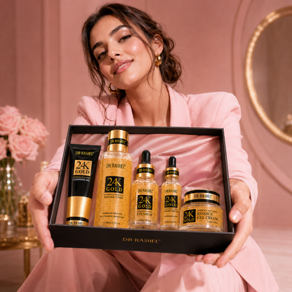 24K Gold Rejuvenation Set- Glow golden and younger with every use