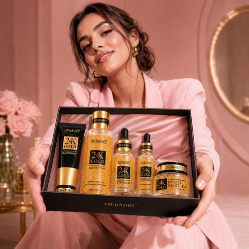 24K Gold Rejuvenation Set- Glow golden and younger with every use